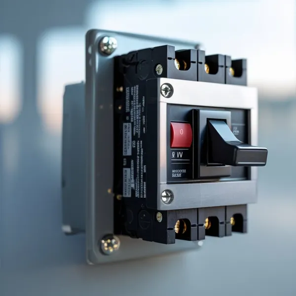 What is the working principle of a circuit breaker?