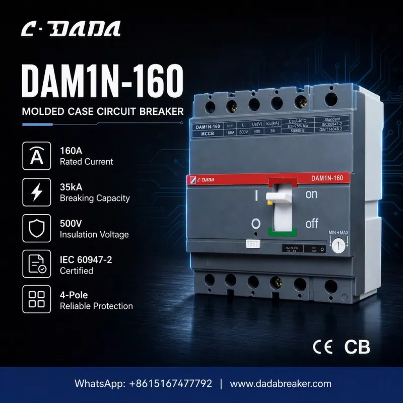 Precision Dziviriro yeIndasitiri Networks: Iyo C·DADA DAM1N-160 MCCB